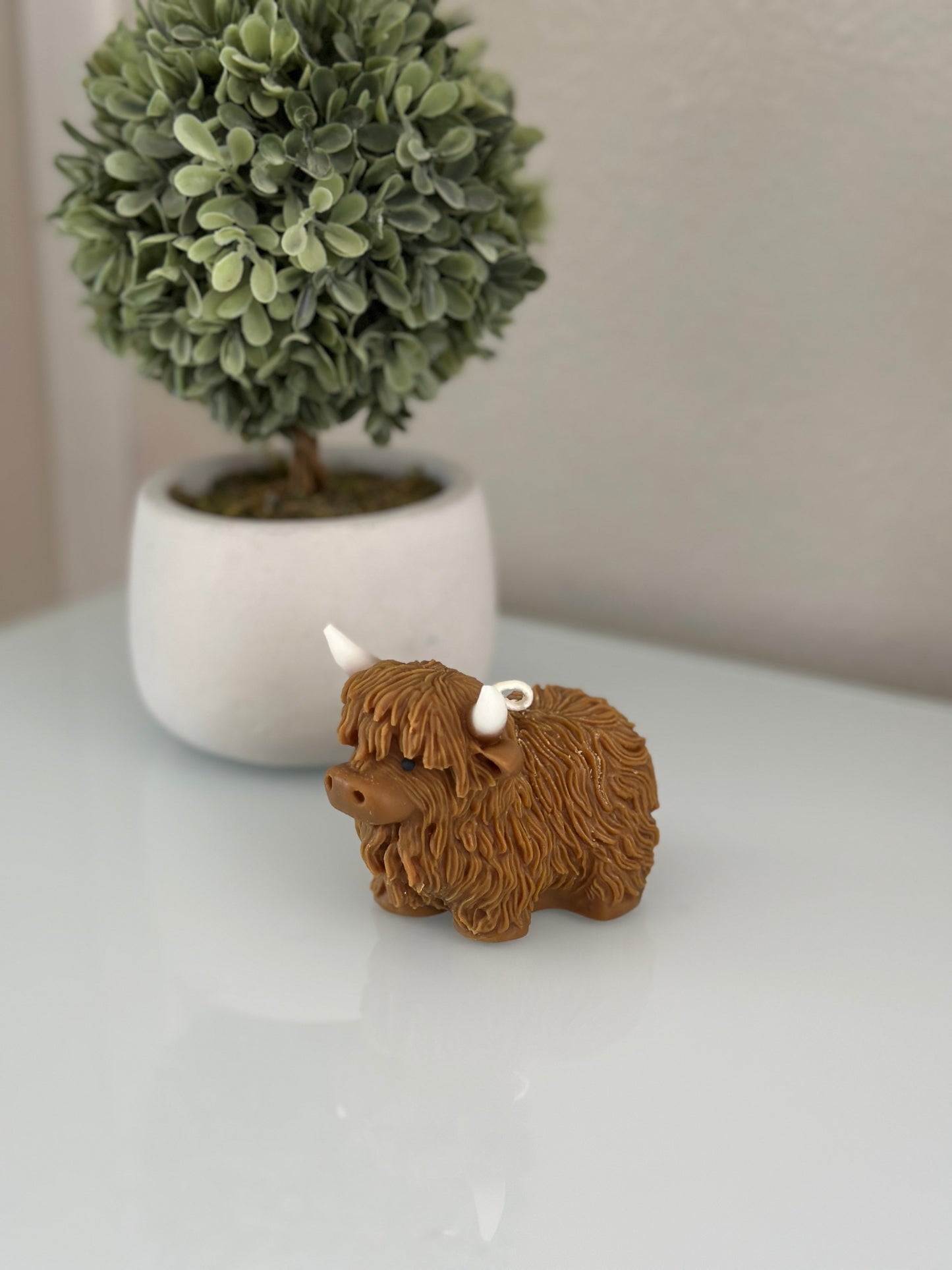 Highland Cow Candle