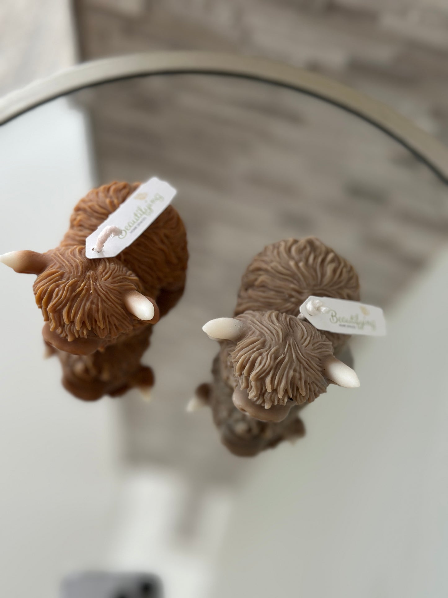 Highland Cow Candle