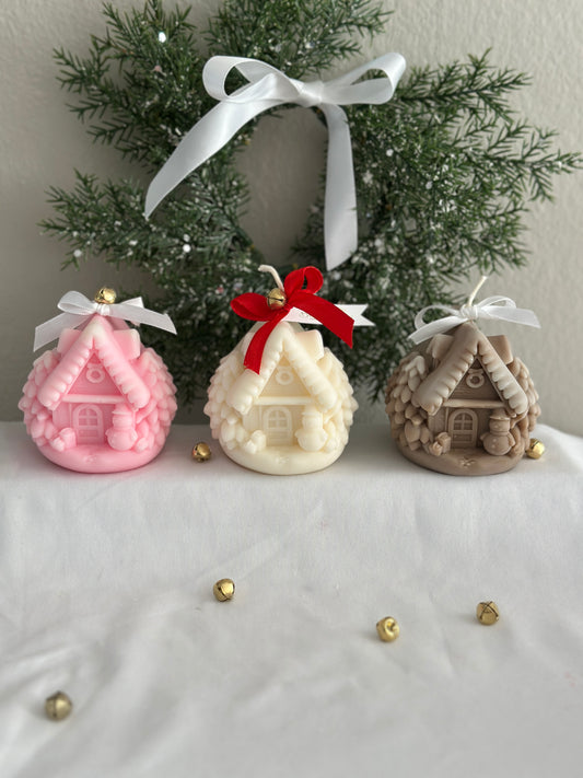 Christmas House Ornament