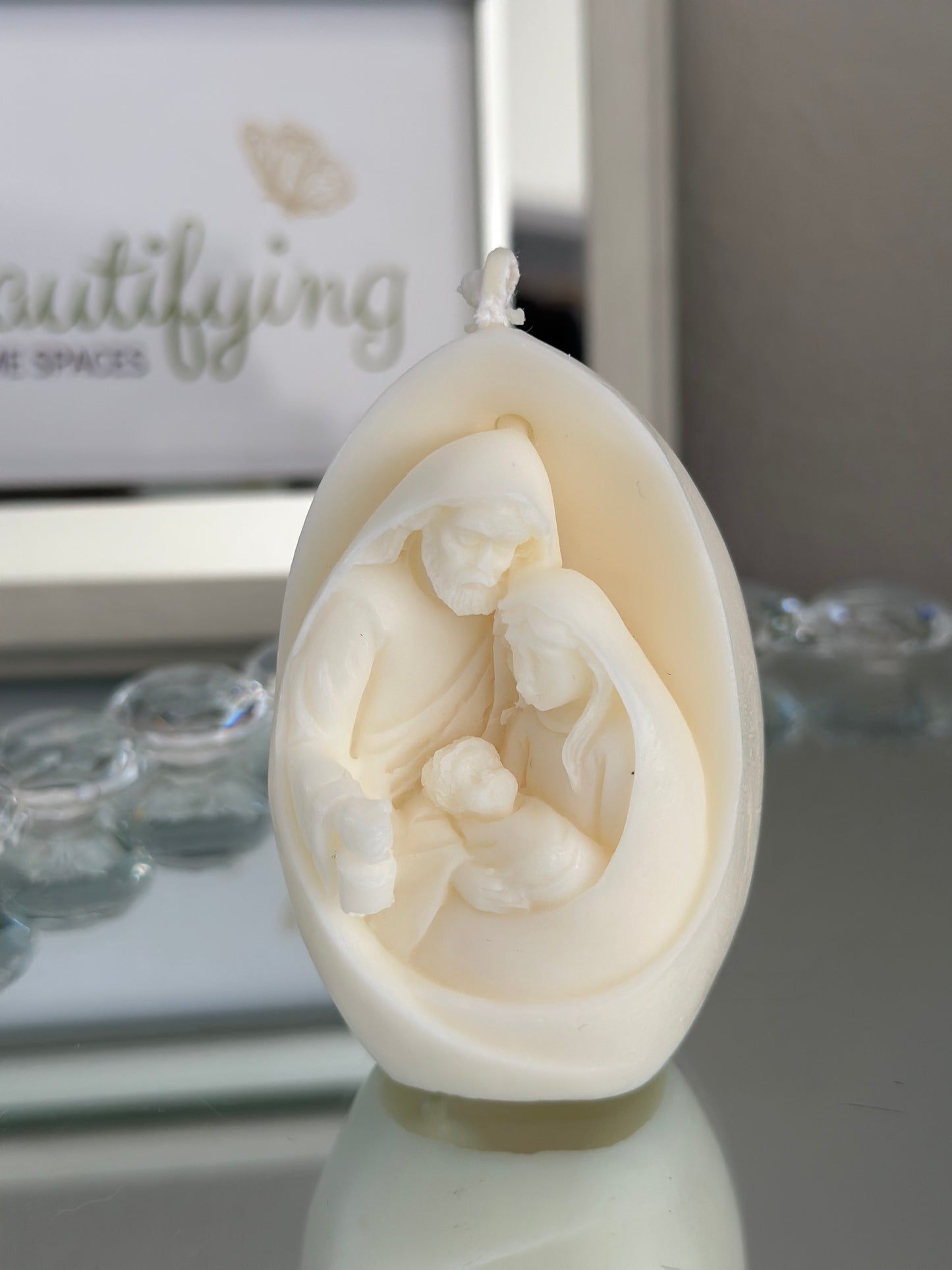 Holy Family Candle