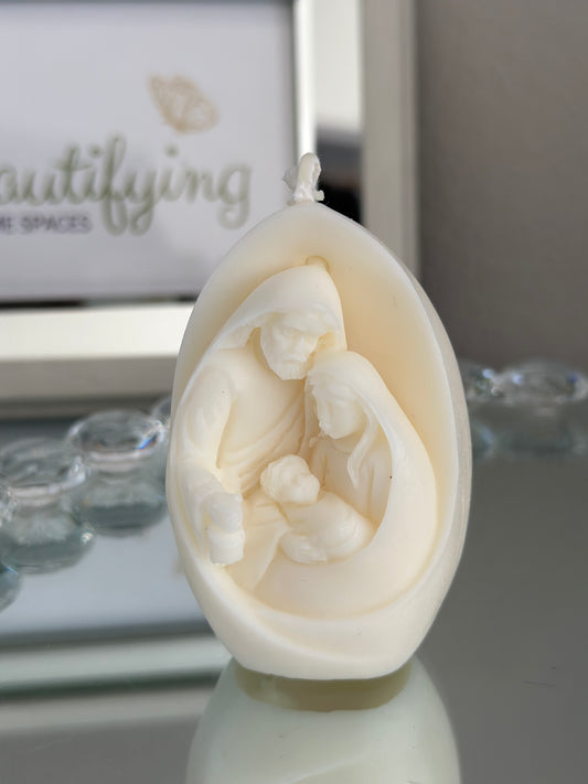 Holy Family Candle