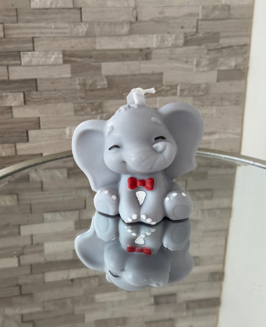 Large Elephant Candle