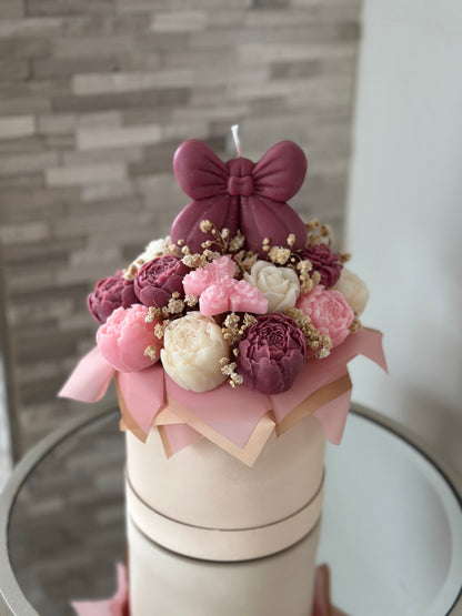 Coquette Bow wax melt bouquet