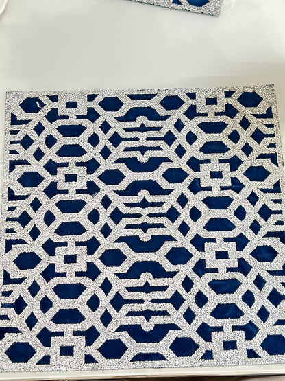 Set of 4 Placemats (Blue)