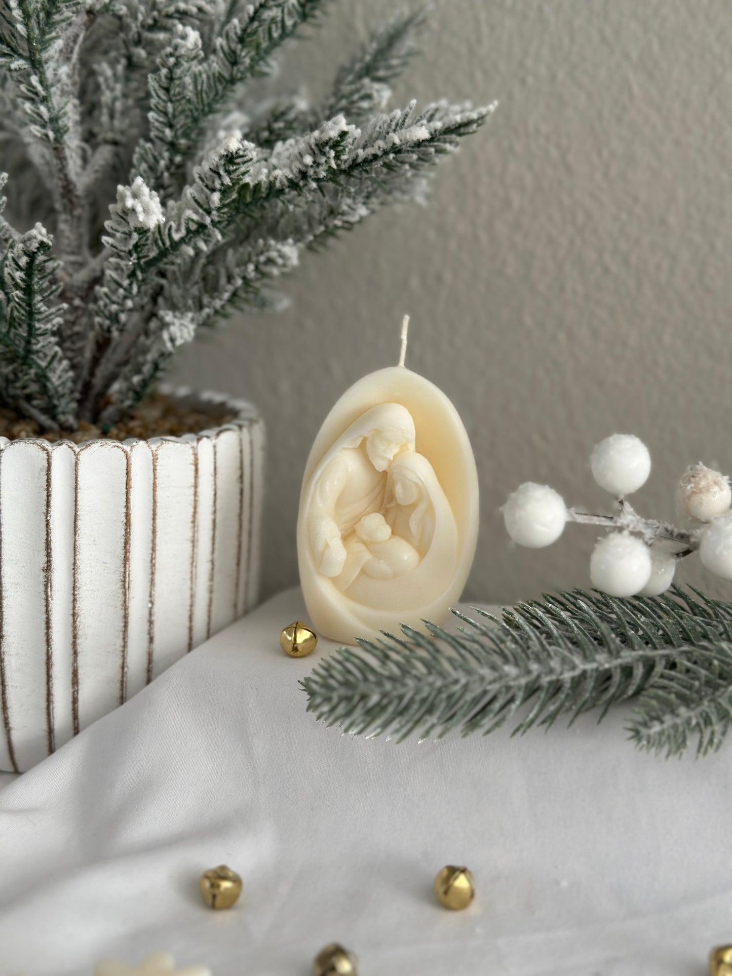Holy Family Candle