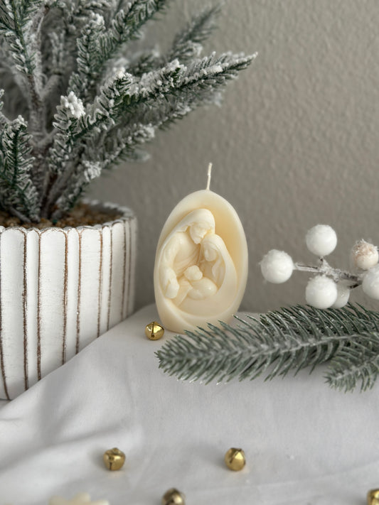 Holy Family Candle