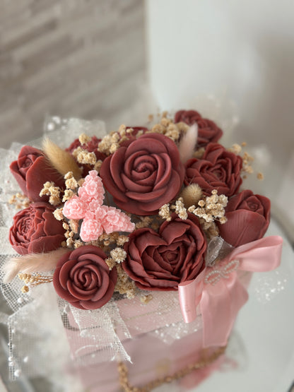 Pink Bag Wax Melt Bouquet