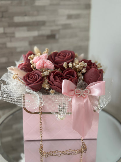 Pink Bag Wax Melt Bouquet