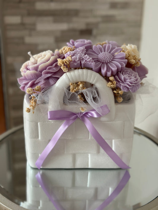 Lilac Bouquet Bag