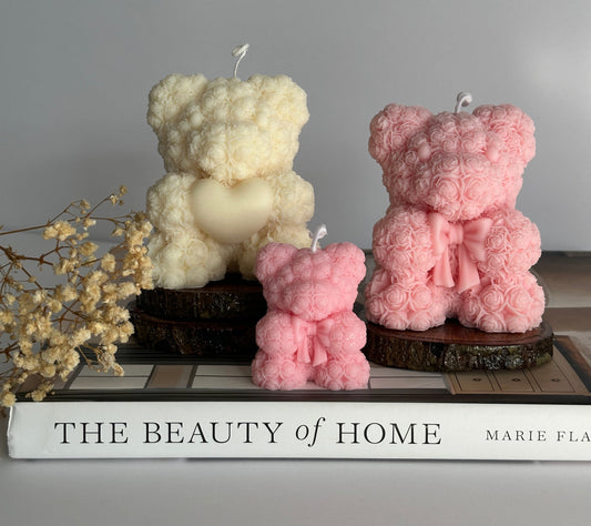 Teddy Bear Candle