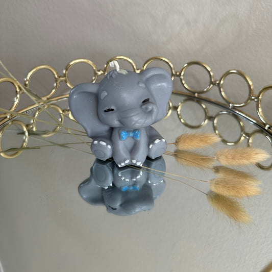 Large Elephant Candle