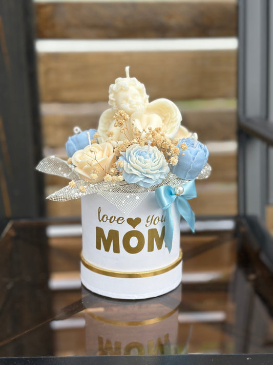 Love You MOM Candle Bouquet