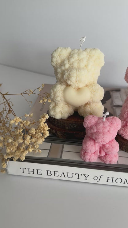 Teddy Bear Candle