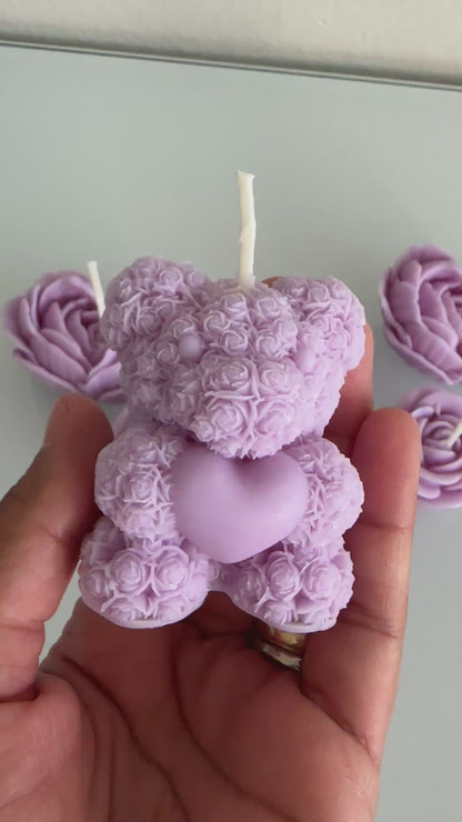 Teddy Bear Candle